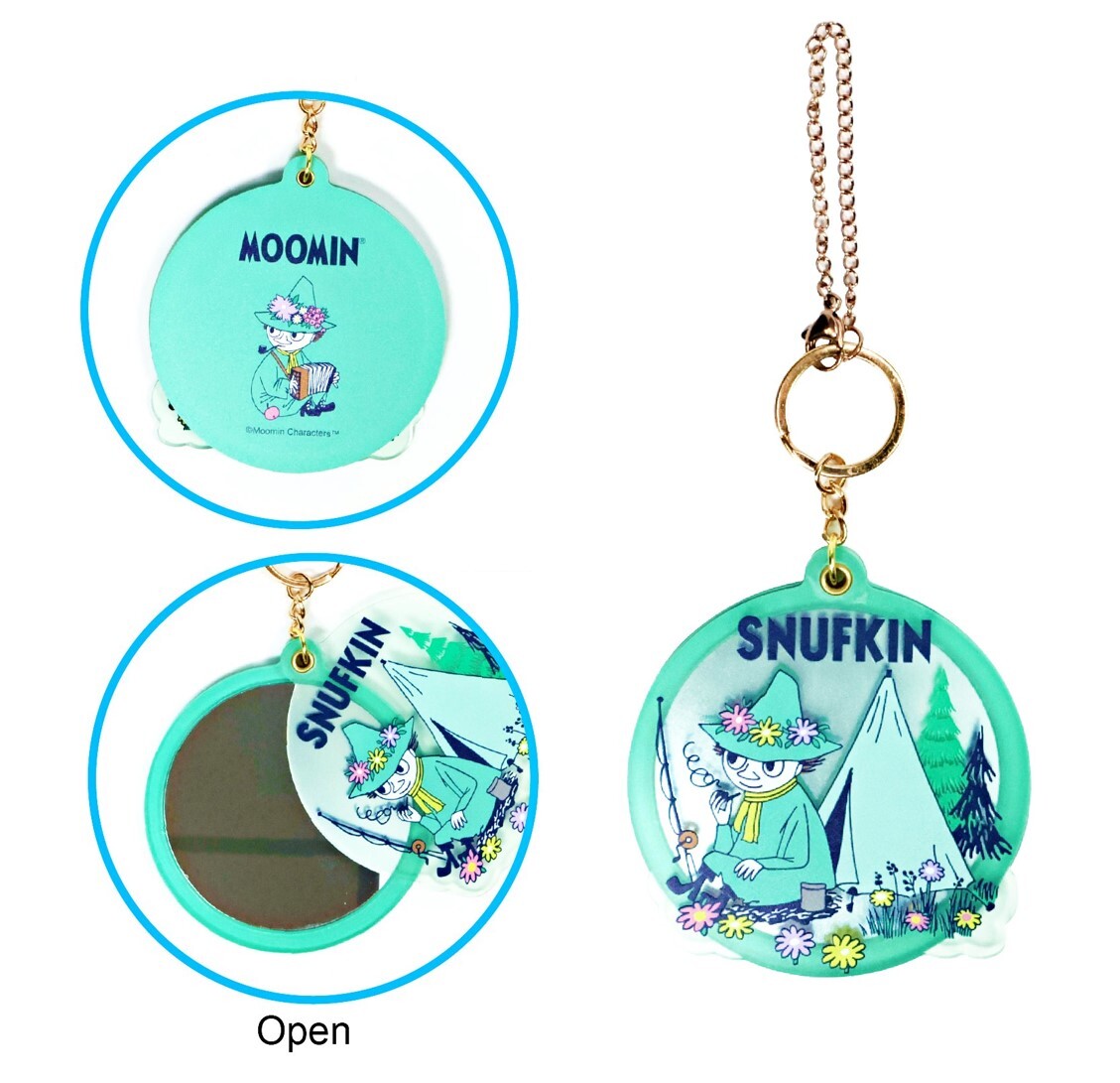 姆明一族 |化妝鏡鎖匙扣 | 史力奇