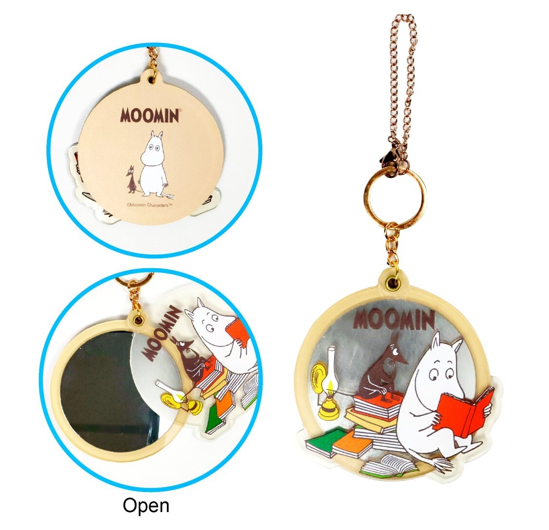 姆明一族 |化妝鏡鎖匙扣