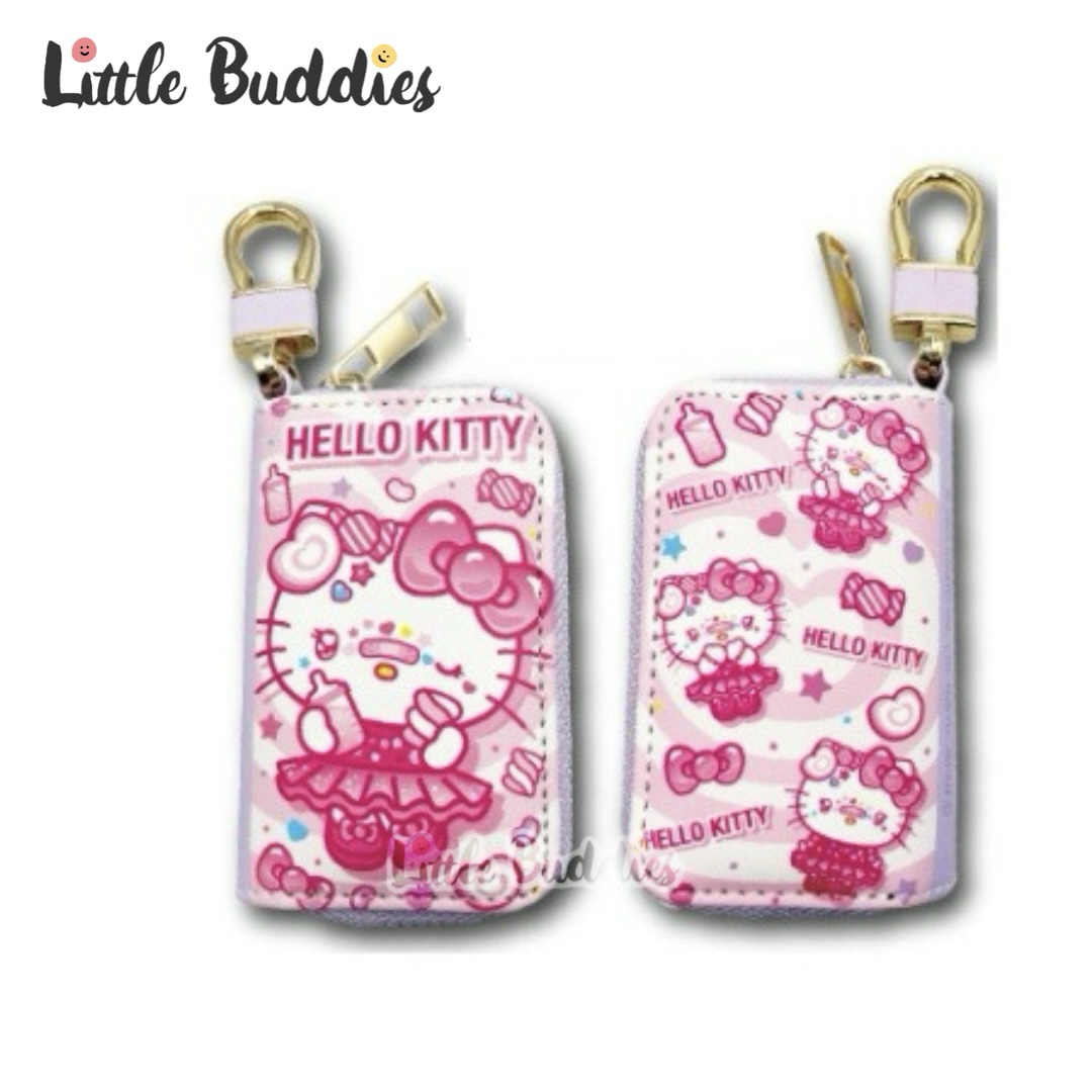 日本 Sanrio 膠布造型系列 PU皮鎖匙包