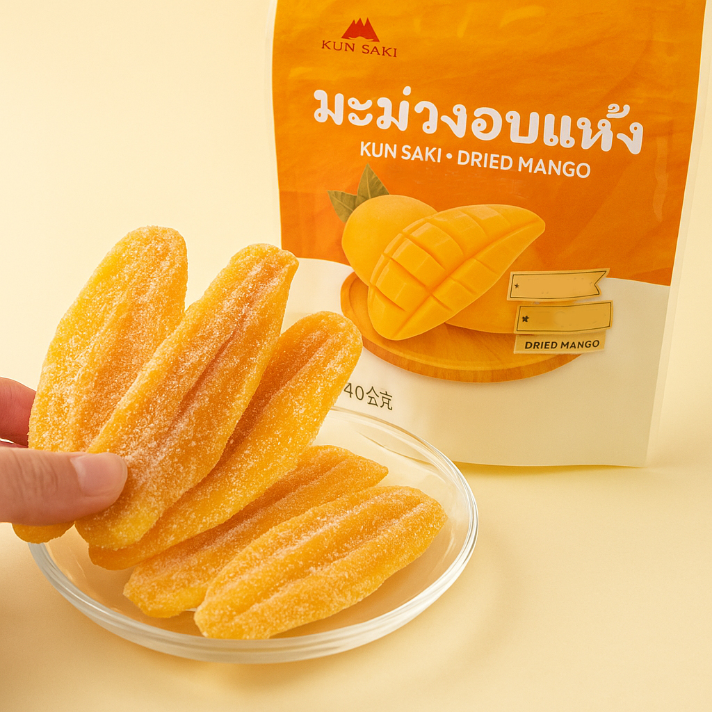 崑崎 Kun Saki 泰國 芒果風暴 芒果乾 40g