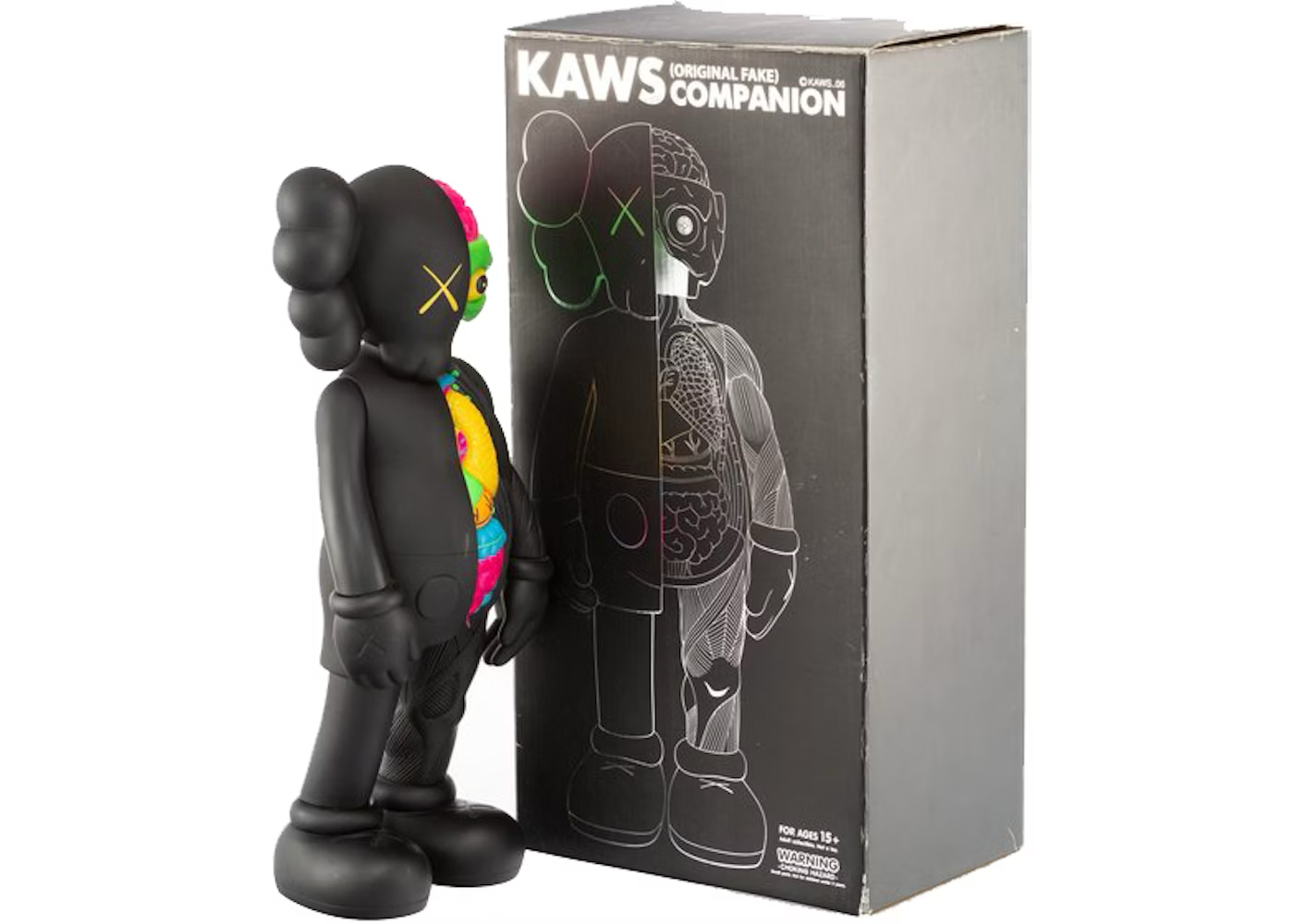 🥇現貨🥇KAWS Five Years Later 5YL Dissected Companion Black
