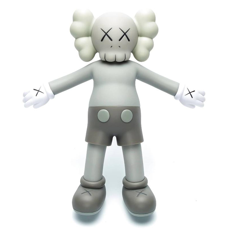 KAWS HOLIDAY HONG KONG BATH VINYL FIGURE GREY