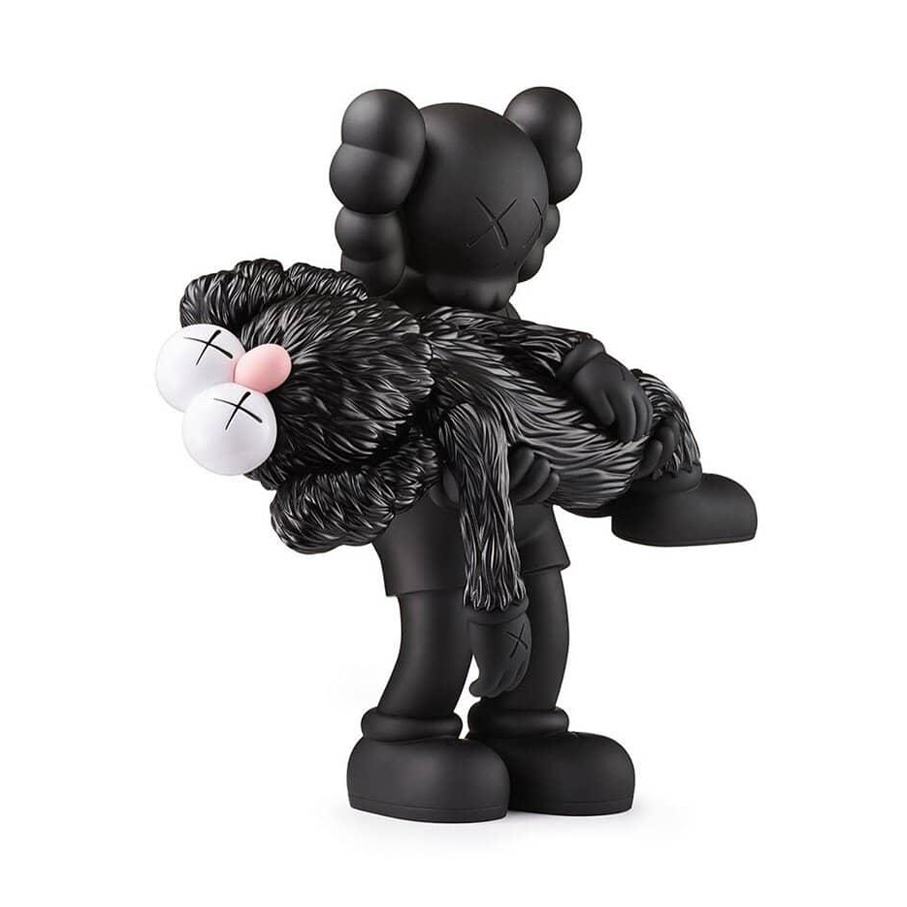 KAWS GONE VINYL FIGURE BLACK