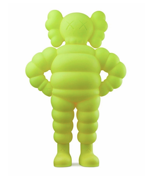 KAWS CHUM 2022 VINYL FIGURE YELLOW