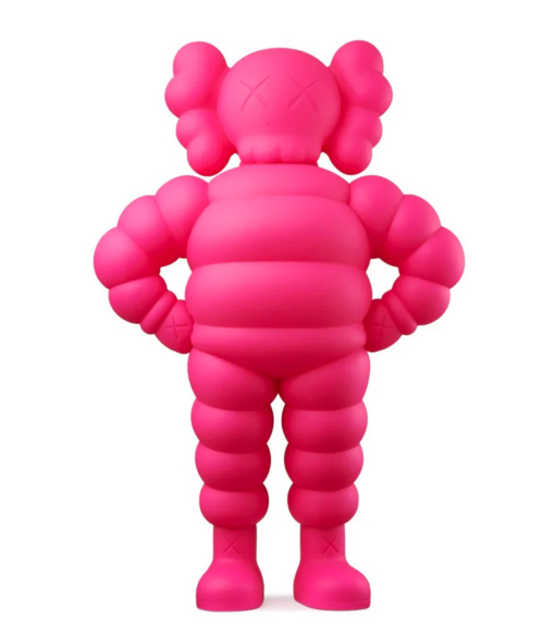 KAWS CHUM 2022 VINYL FIGURE PINK