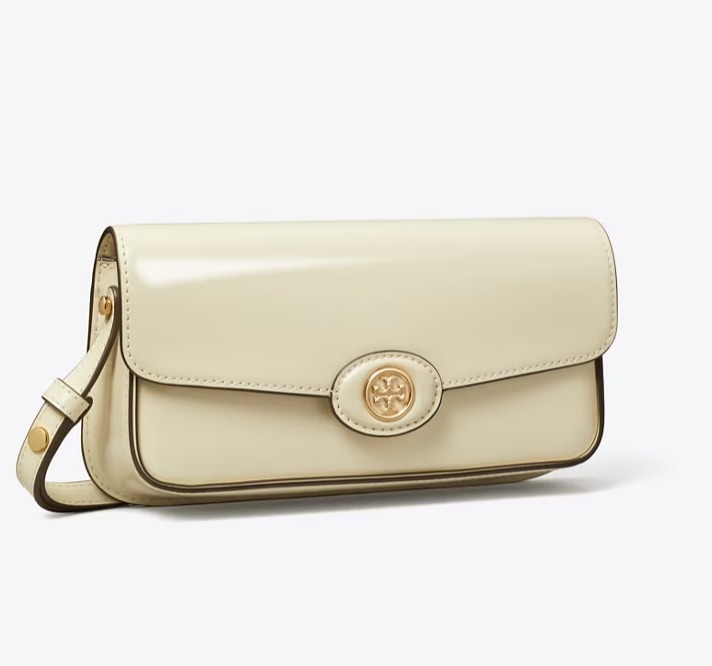 【預購】Tory Burch ROBINSON SPAZZOLATO G061897 斜咩袋（米白色）