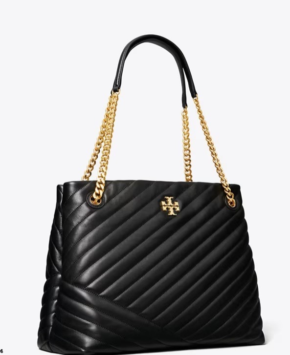 【預購】Tory Burch KIRA CHEVRON G0618113 TOTE 包包（黑色）