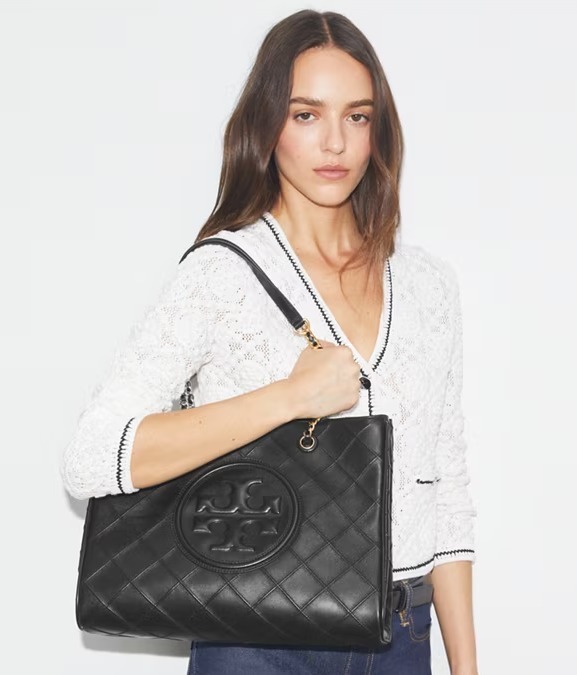 【預購】Tory Burch FLEMING SOFT G0618117 tote 包包（黑色）