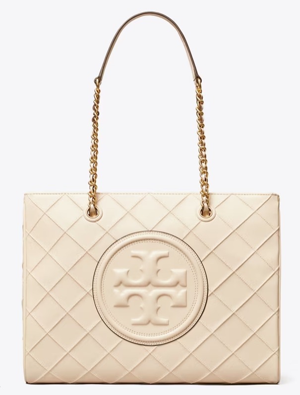 【預購】Tory Burch FLEMING SOFT G0618118 tote 包包（米白色）