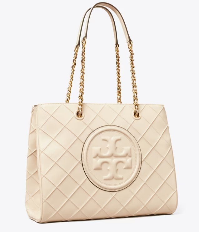 【預購】Tory Burch FLEMING SOFT G0618118 tote 包包（米白色）