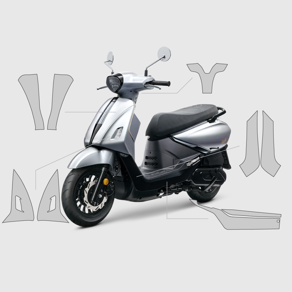 SYM FIDDLE DX 水冷 158｜3M頂級犀牛皮保護膜