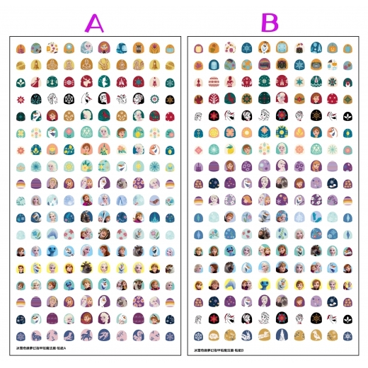 Frozen 冰雪奇緣 夢幻指甲貼─魔法篇