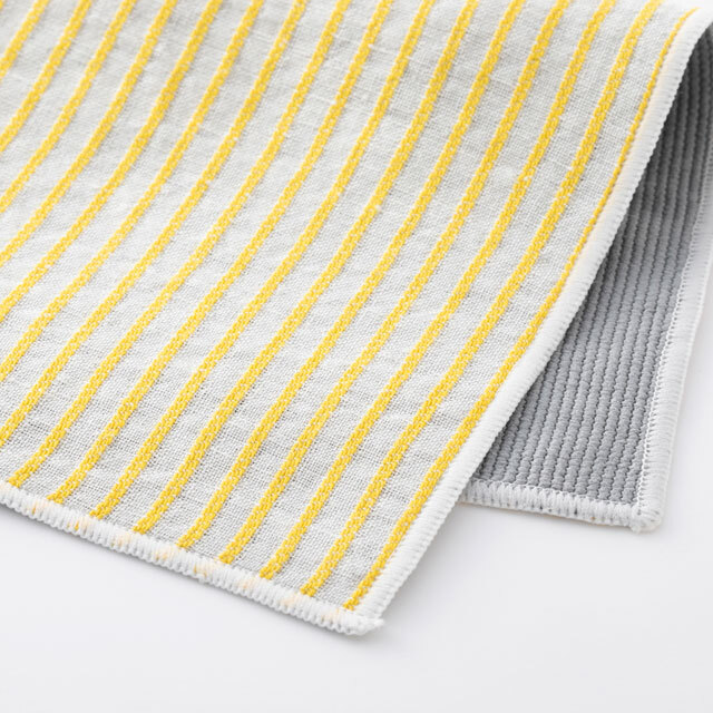 中川政七商店 - 眼鏡布 / 黃線條