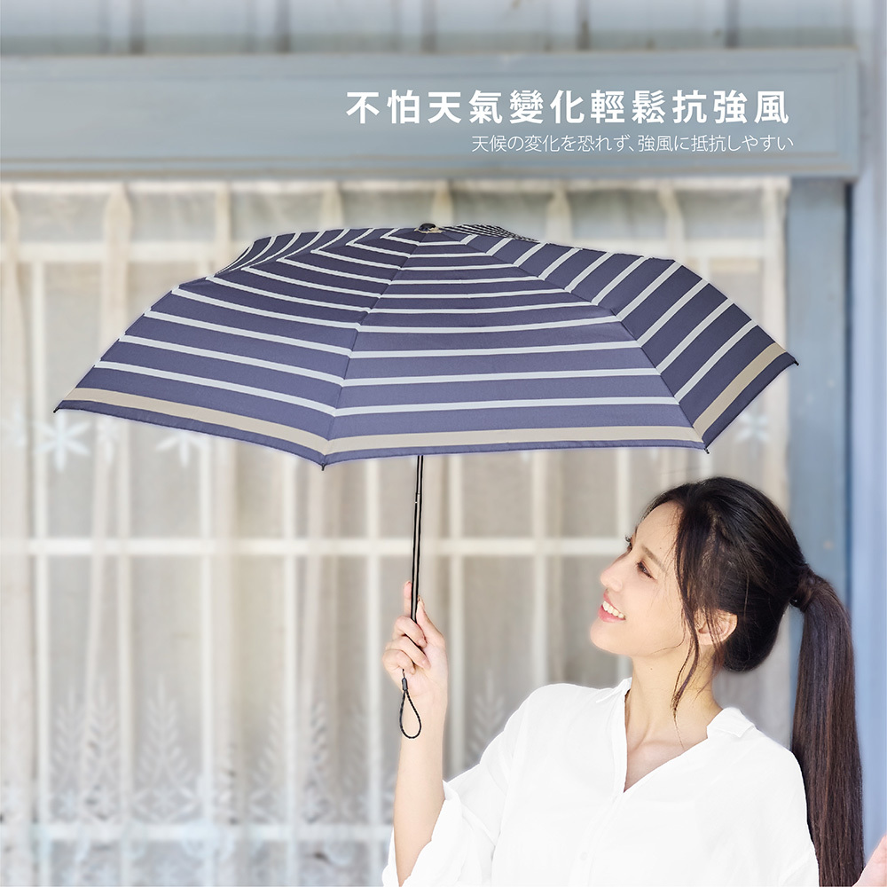 不怕天氣變化輕鬆抗強風。天候の変化を恐れず、強風に抵抗しやすい