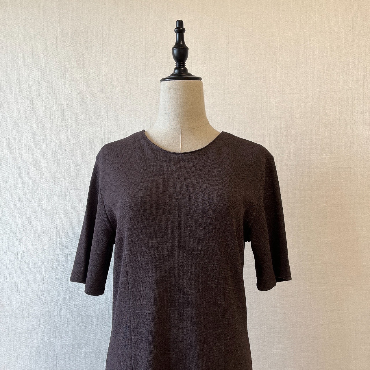 啡色古著連身裙