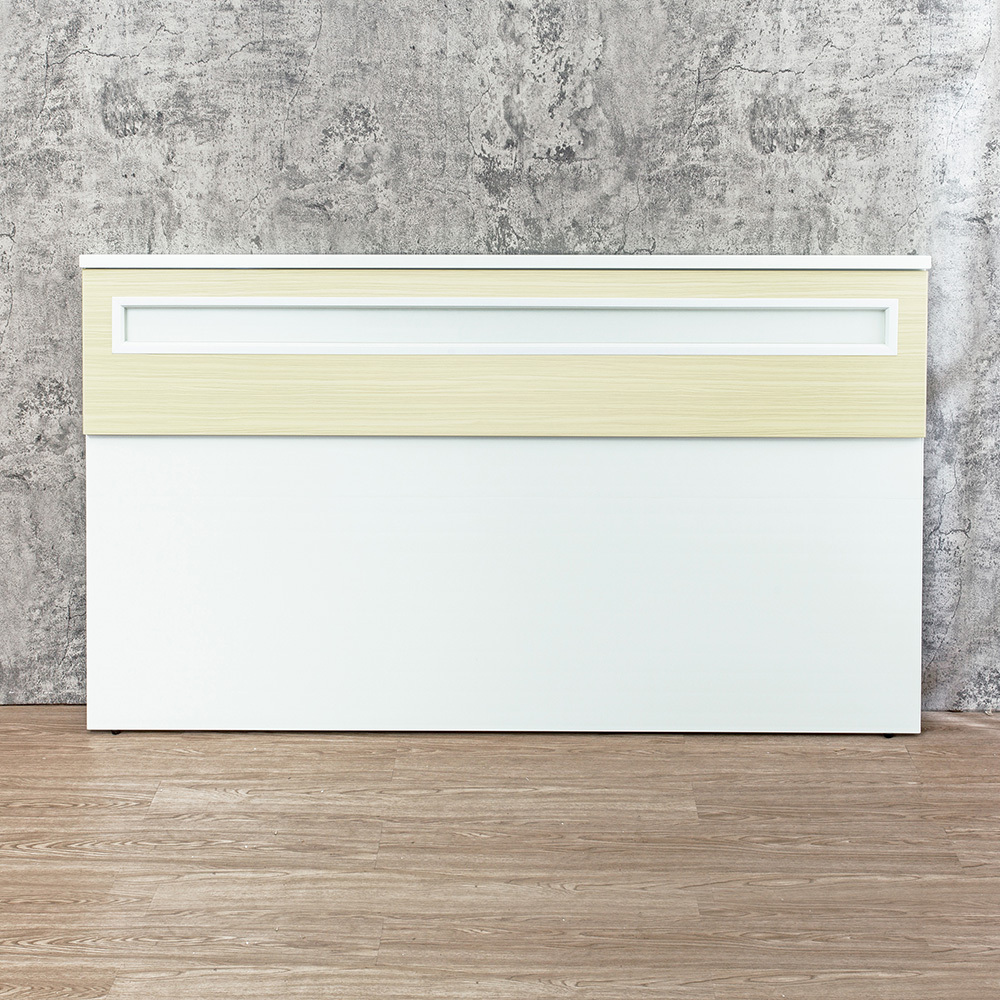 南亞塑鋼-5尺雙人塑鋼床頭片