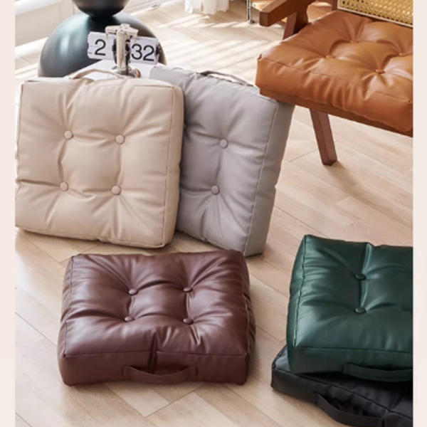 仿牛皮防水坐墊