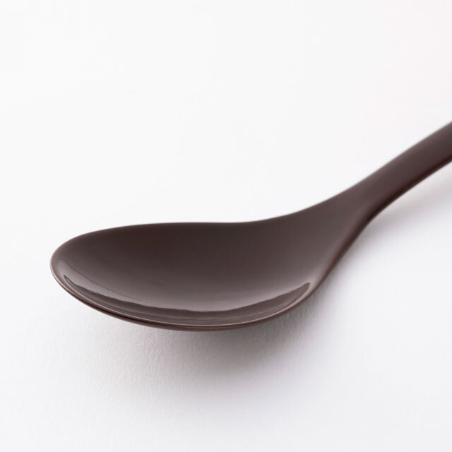 中川政七商店 - 滑順琺瑯匙 / 大 / 焦茶