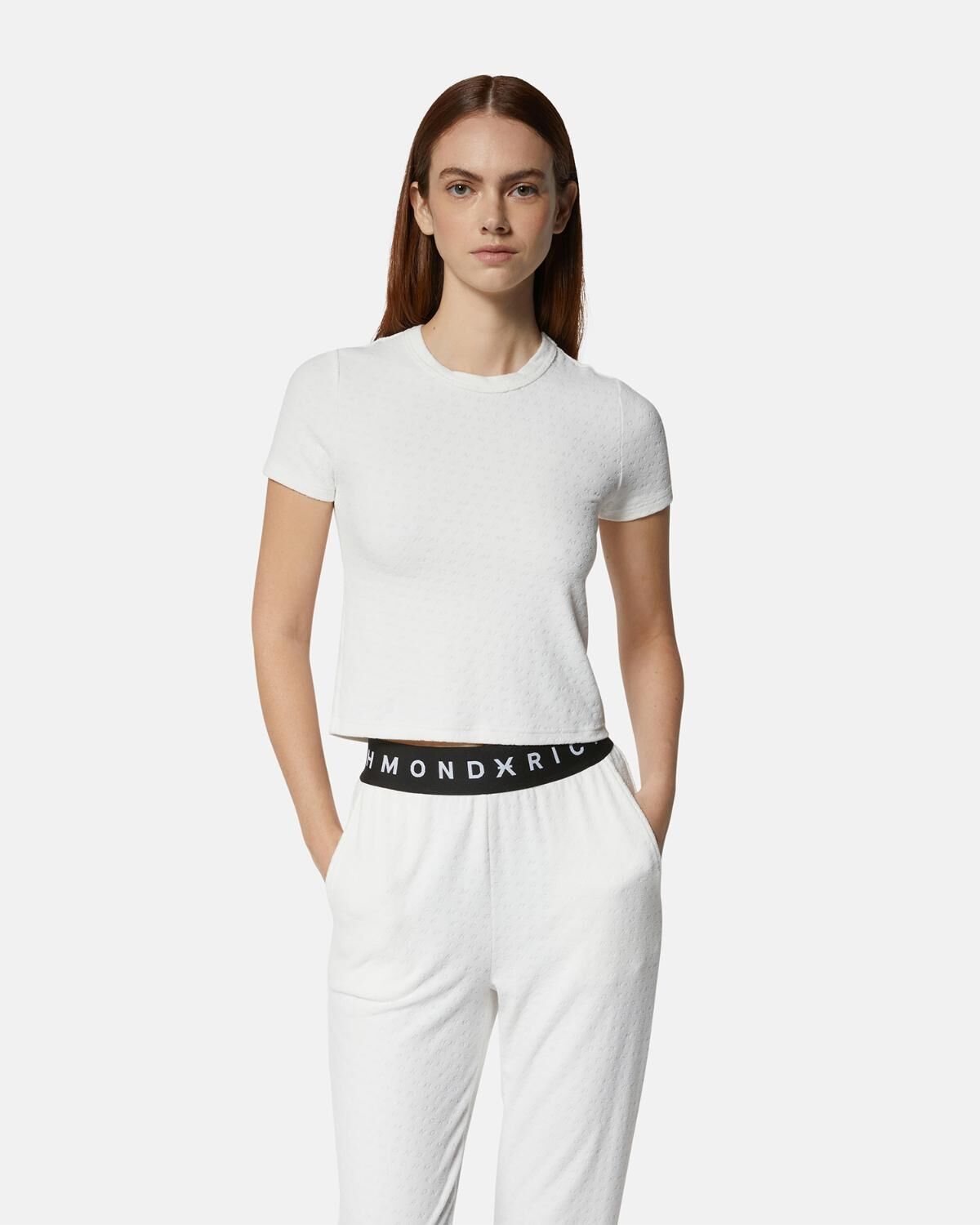 【RICHMOND X】短版合身短T