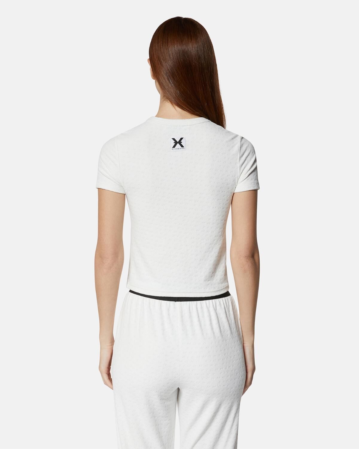 【RICHMOND X】短版合身短T