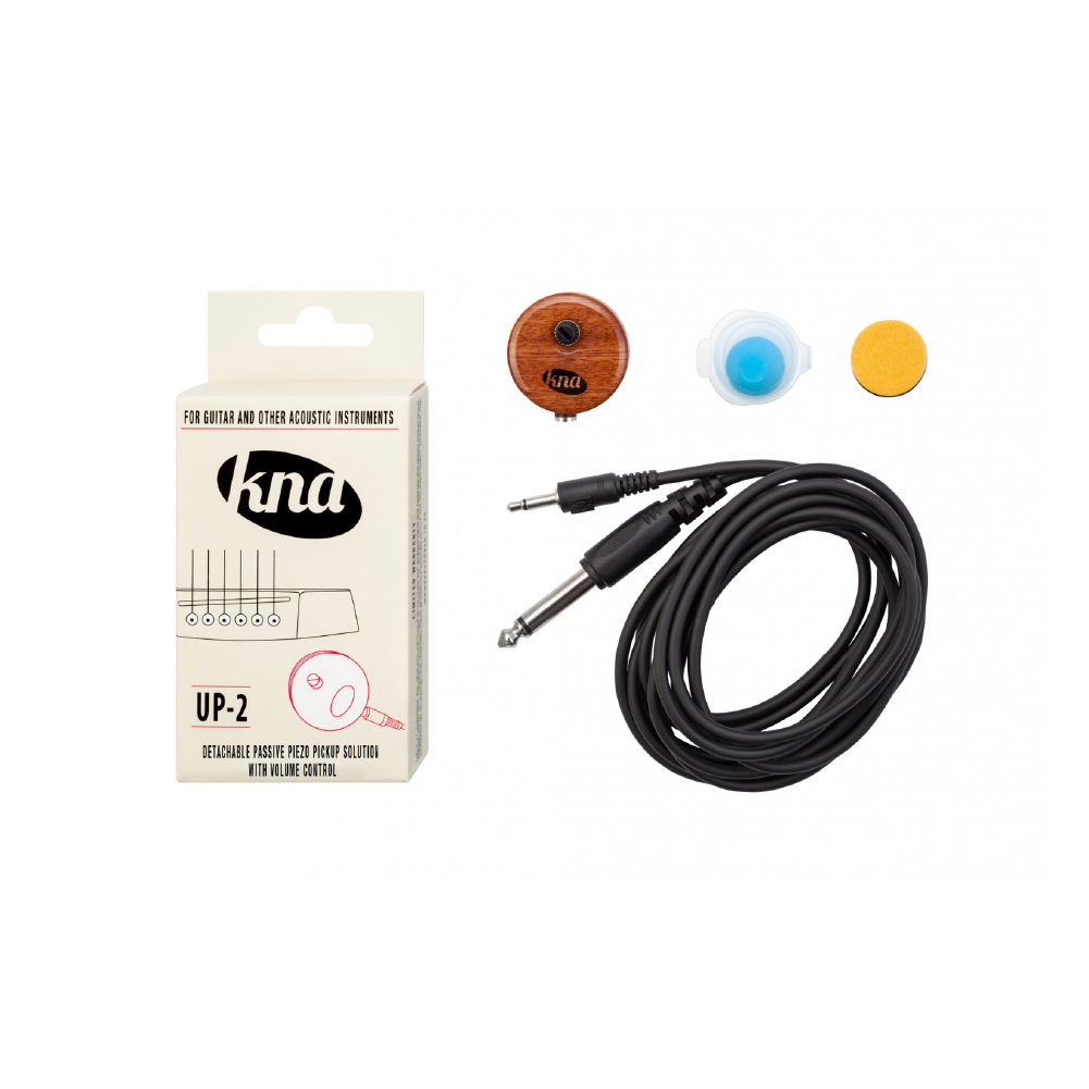 KNA KNA / 歐洲手工製 UP系列 樂器貼片式拾音器 (UP-1/UP-2音量旋鈕) 吉他/烏克麗麗/木箱鼓拾音器 第 2 張圖片｜三峽烏克麗麗