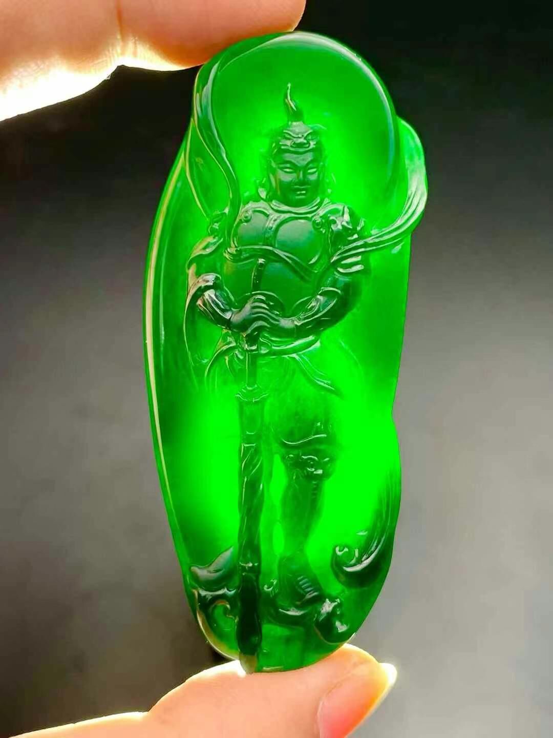 625955 墨翠韋陀菩薩