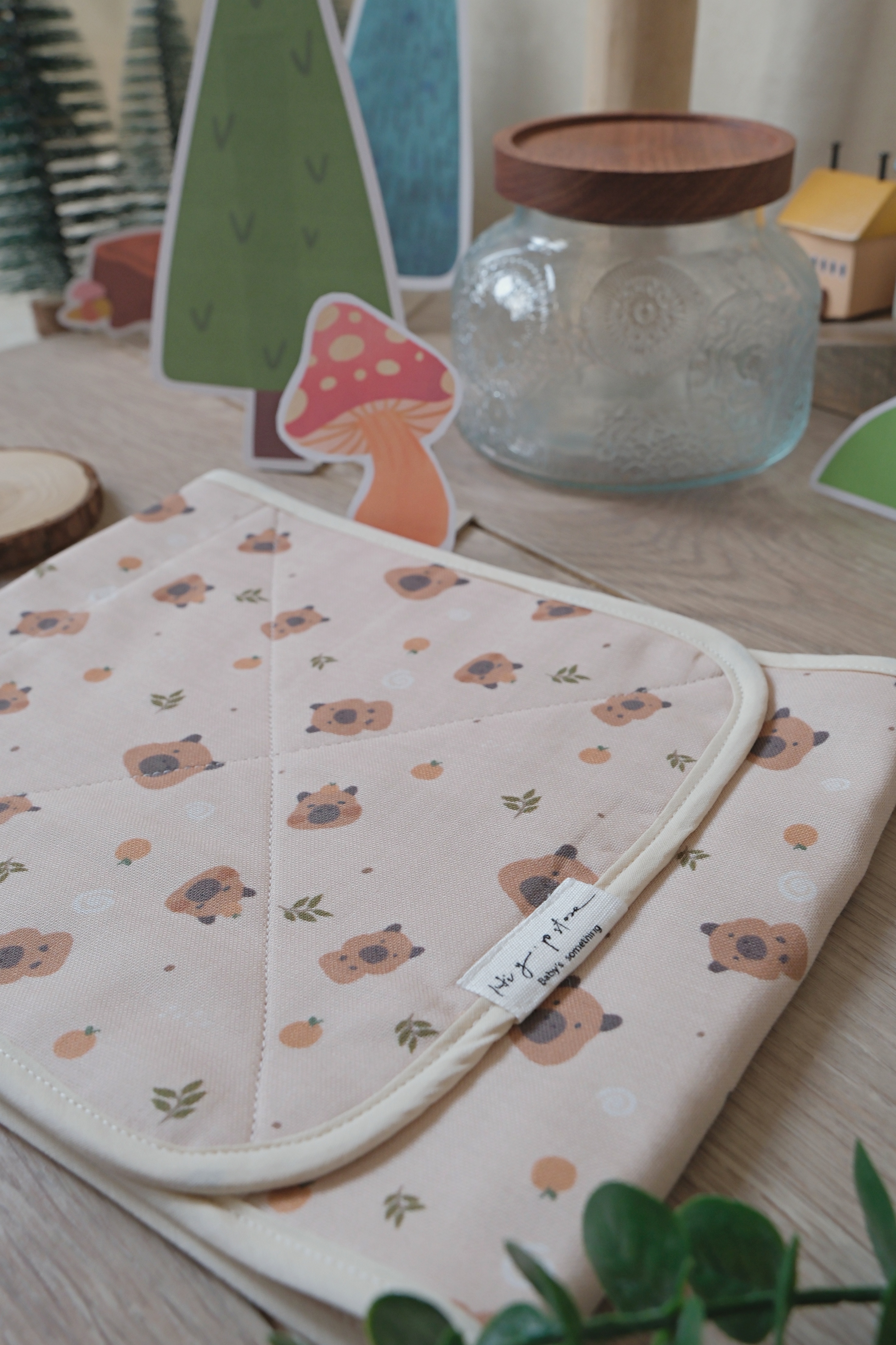 Hi Y.P store-超靜音柔軟肚圍-卡皮巴拉