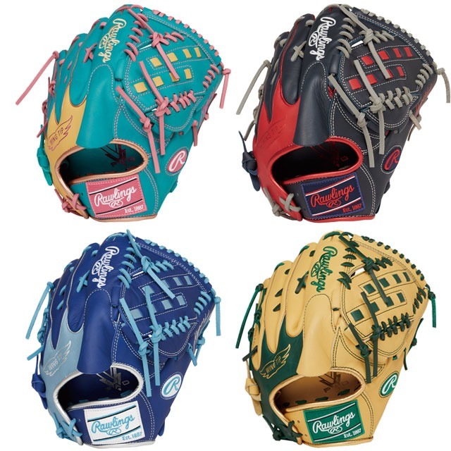 Gant De Baseball Rawlings GR5HTCA15W - Adulte - Indigo/sax - Pour Lanceur Droitier