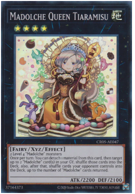 CR05-AE047 Madolche Queen Tiaramisu (SR)
