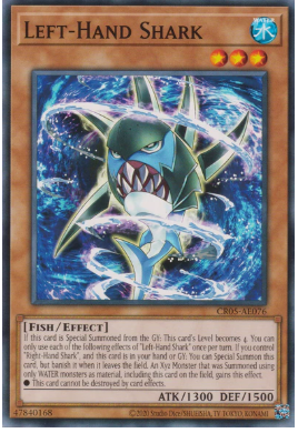 CR05-AE076 Left-Hand Shark (N)