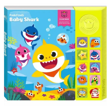Baby Shark Sing alongs 唱歌發聲圖書