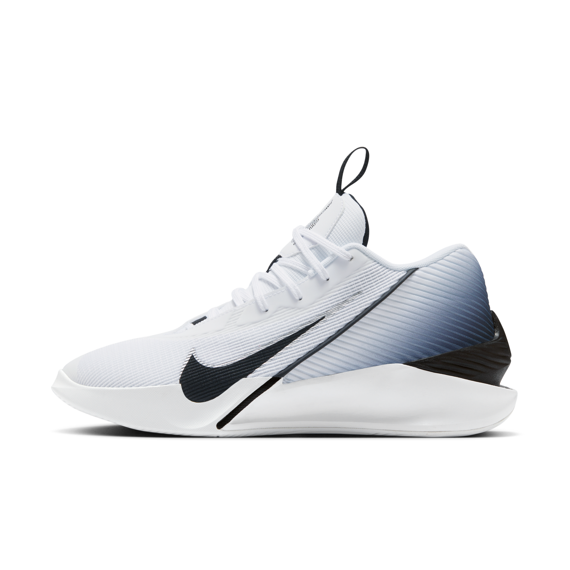 男鞋 NIKE G.T. JUMP ACADEMY EP 白黑 耐磨 橡膠外底 緩震 中筒 籃球鞋【HF1804-100】