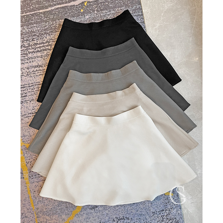 L19 現貨「夏日糯米散褲裙」