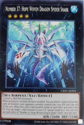 CR05-AE094 Number 37: Hope Woven Dragon Spider Shark (N)