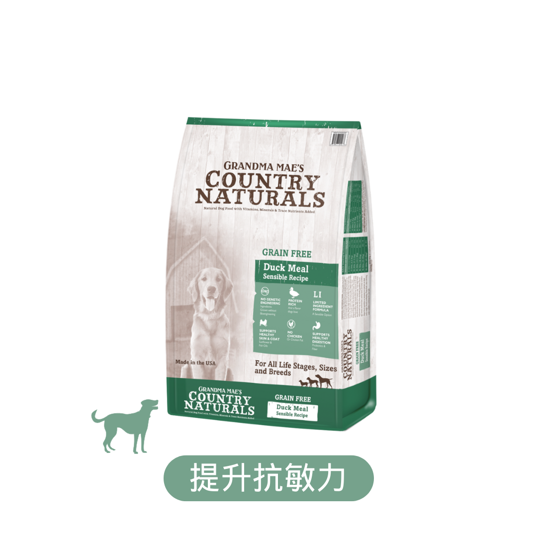 Country Naturals 無穀物狗糧 鴨肉防敏配方