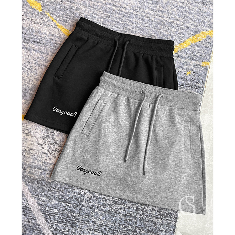 G9638 現貨「S‵太空GorgeouS褲裙」