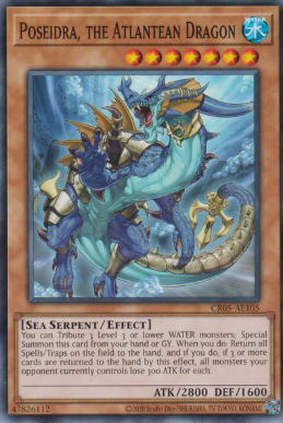 CR05-AE105 Poseidra, the Atlantean Dragon (N)