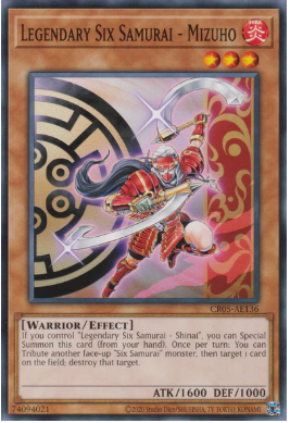 CR05-AE136 Legendary Six Samurai - Mizuho (N)