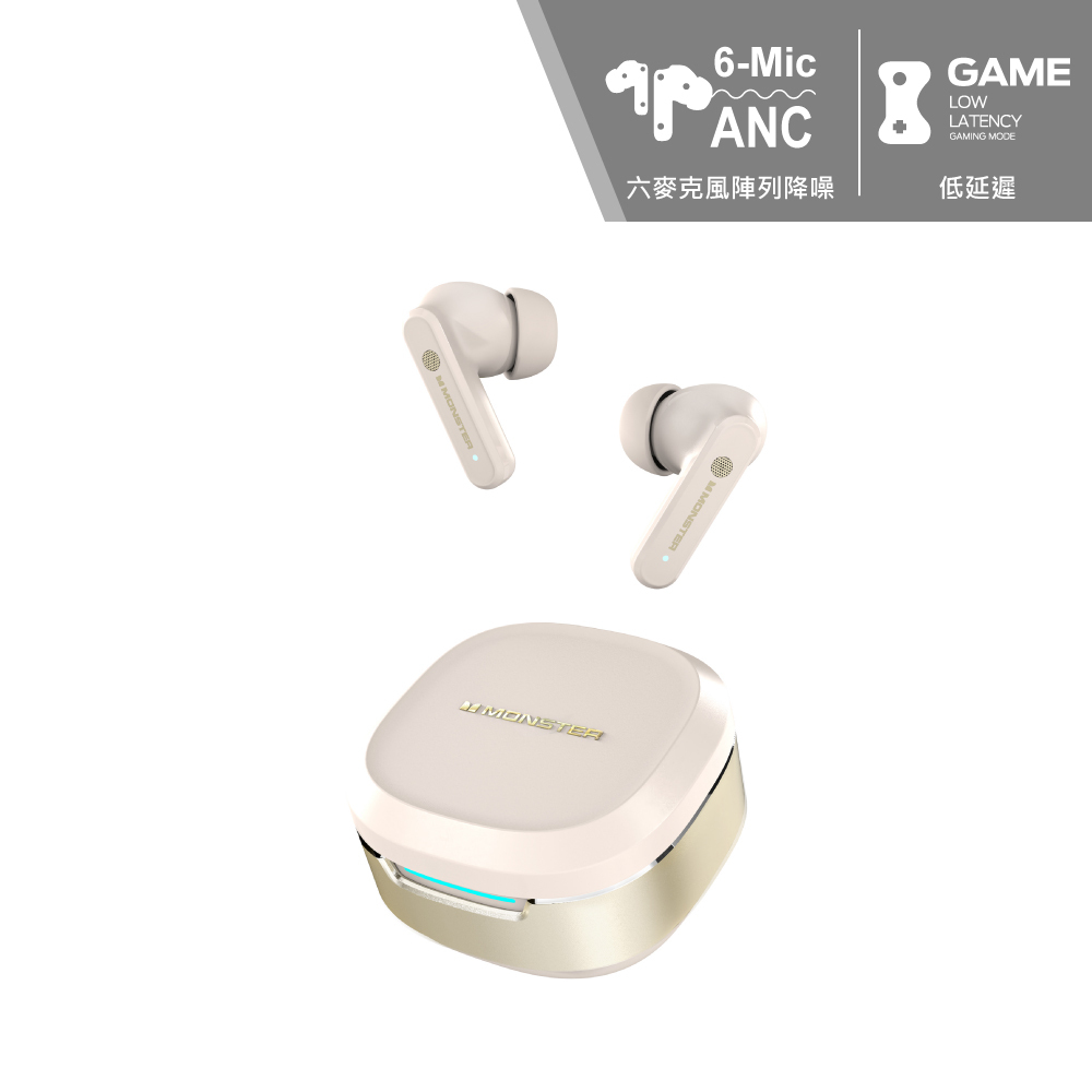 Hybrid六麥主動式降噪藍牙耳機 MON-QM10