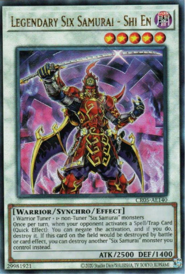 CR05-AE140 Legendary Six Samurai - Shi En (UL)