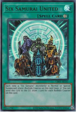 CR05-AE141 Six Samurai United