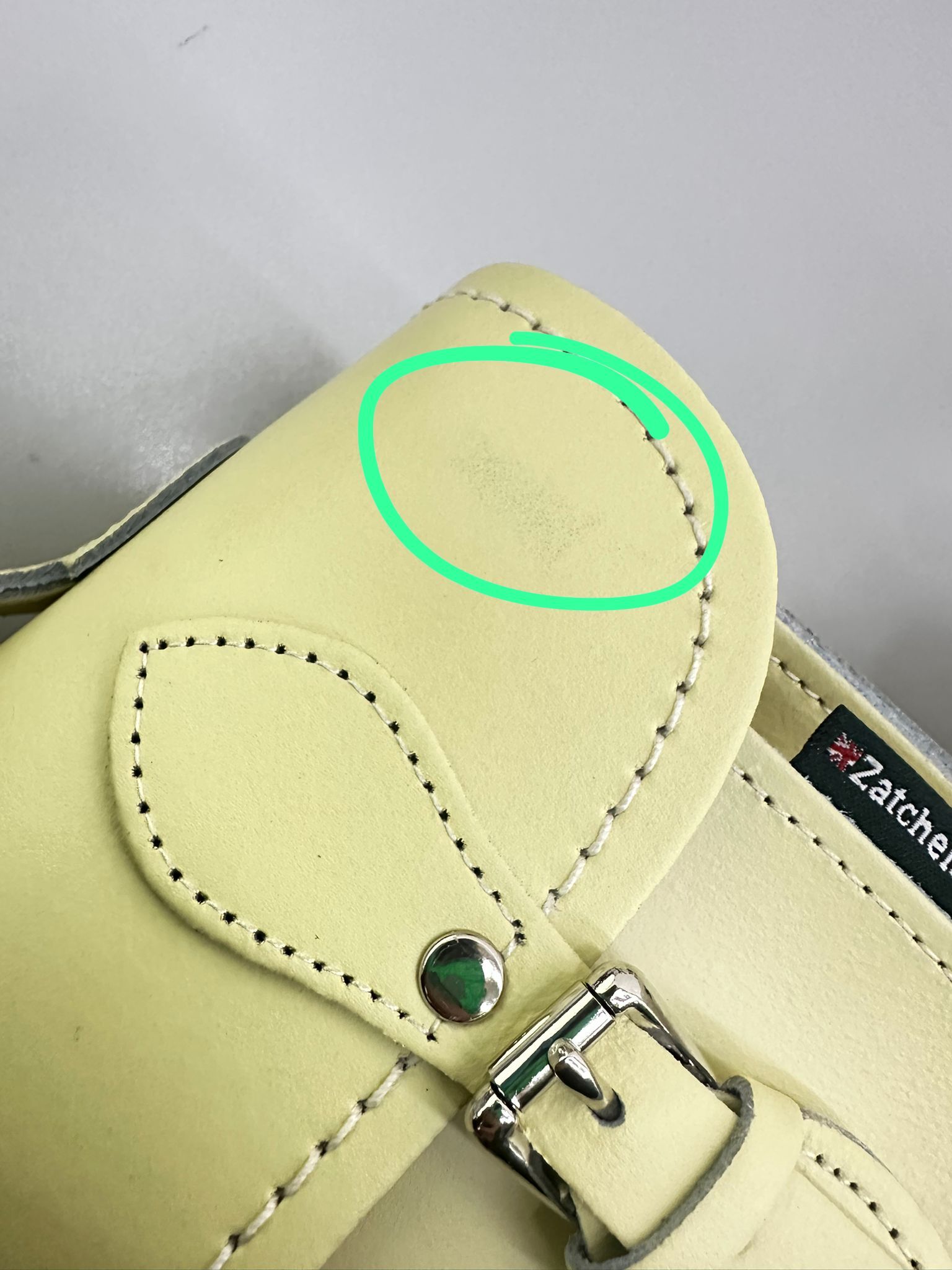 【現貨瑕疵貨品】Zatchels 英國本地品牌真皮手工製包包 (HC0187)