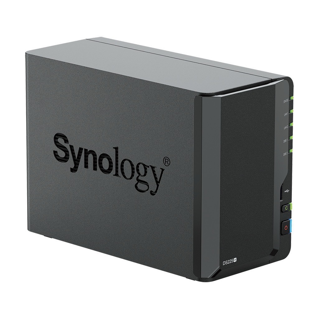 Synology 群暉 DS225+ 2Bay NAS 網路儲存伺服器 2.5G網路