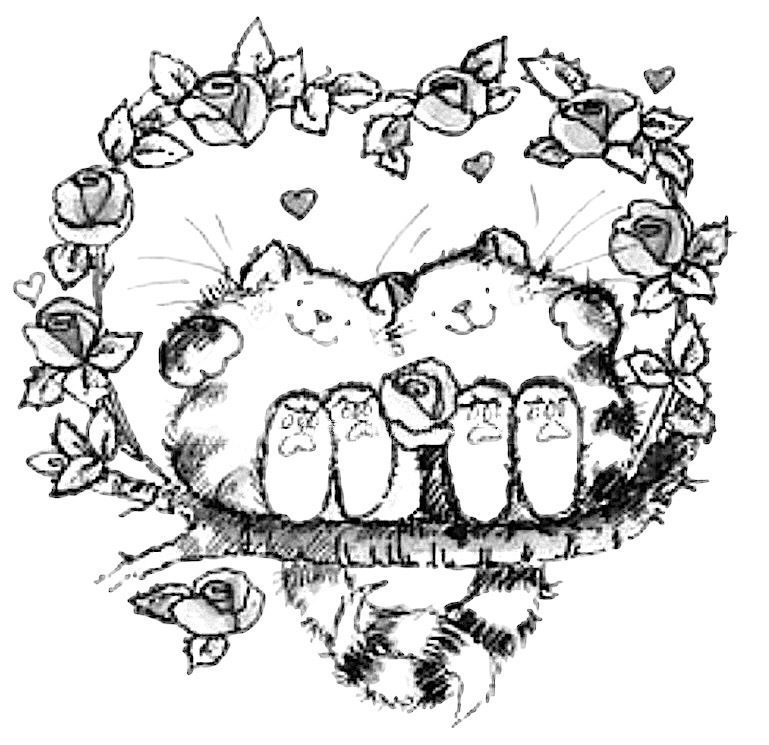 TS水晶印章 |咪咪貓貓 4卡 #TSS08.09.10.11