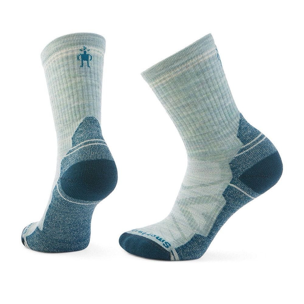 【Smartwool】女機能戶外全輕量減震條紋中長襪  冰霜綠、桃紅 / SW001573