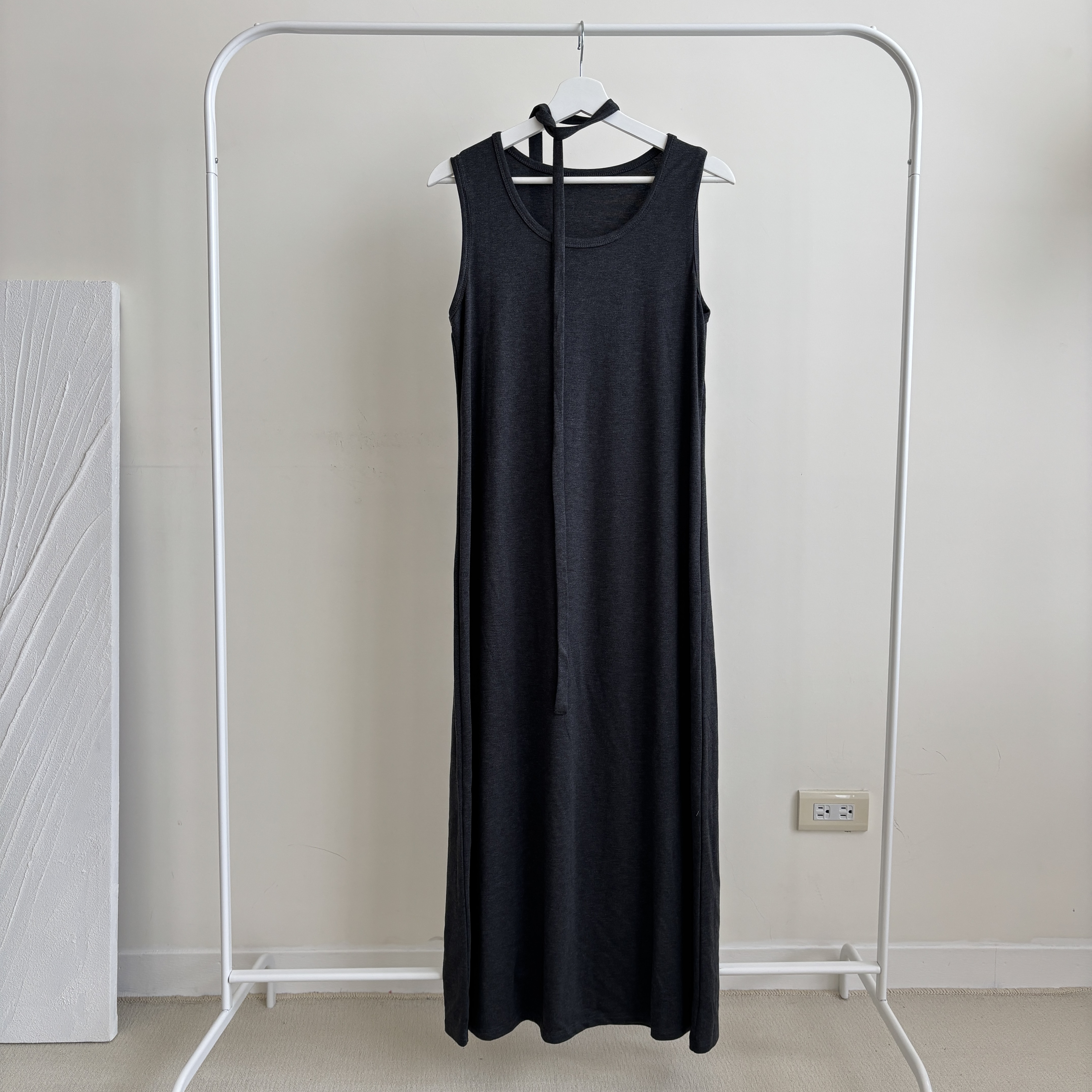 簡約綁帶氣質長洋 (現貨)