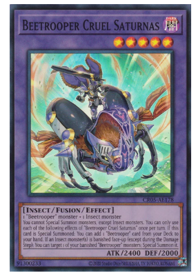 CR05-AE178 Beetrooper Cruel Saturnas (SR)
