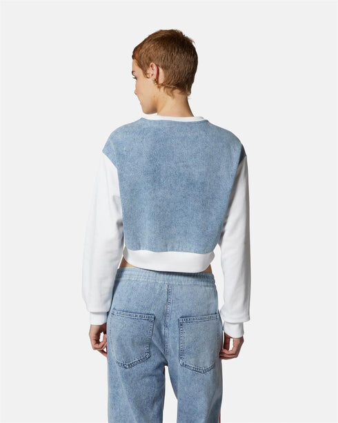 【RICHMOND X】標語短版長袖衛衣