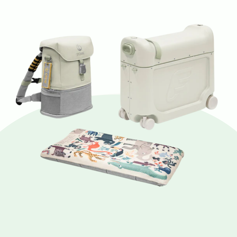 Stokke® JetKids™ BedBox™ 多功能兒童行李箱旅行3件套