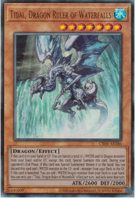 CR05-AE186 Tidal, Dragon Ruler of Waterfalls (UL)